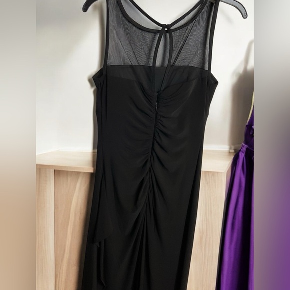 long dress, brand: Scarlett, black color. - Picture 3 of 9